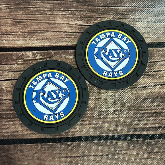 Tampa Bay Devil Rays Car Coasters - Picture 2 of 3